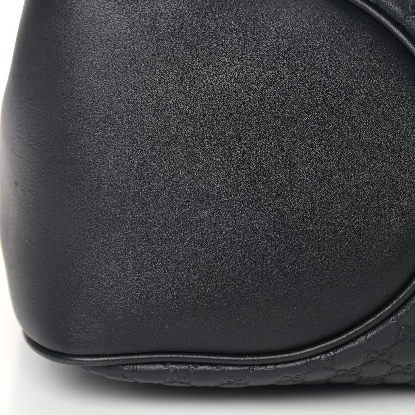 Microguccissima Shoulder Bag Black