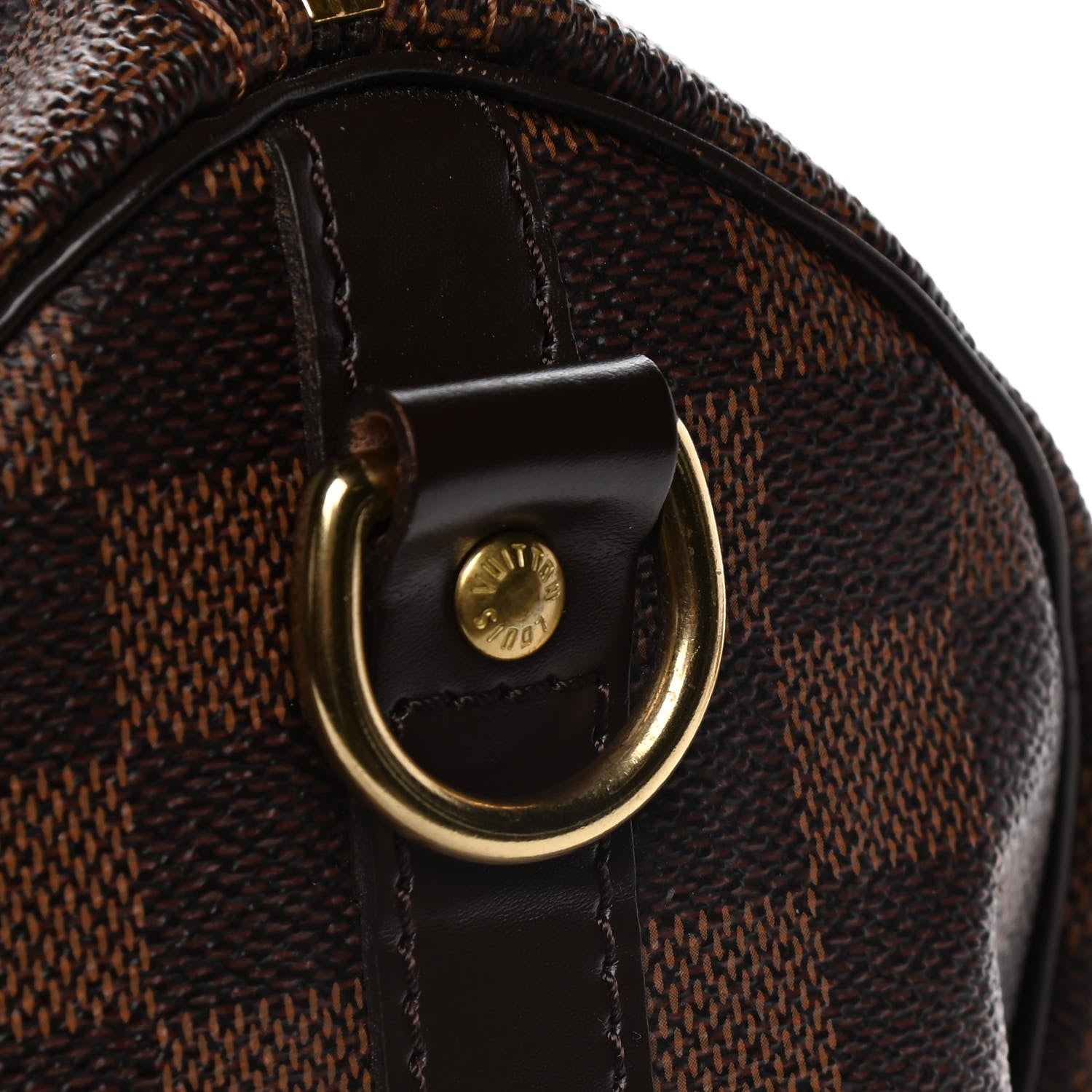 Louis Vuitton Damier Ebene Speedy Bandouliere 25 12 of 17