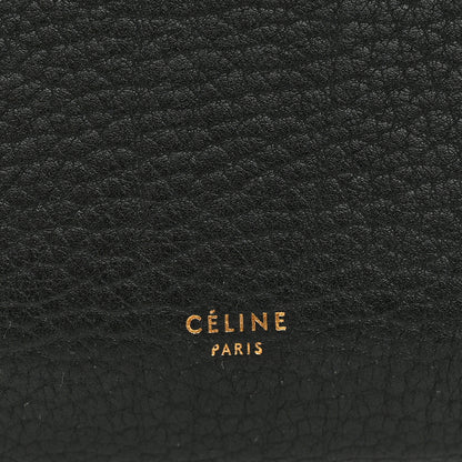 Celine Crisped Calfskin Mini Tie Knot Tote Black 7 of 13