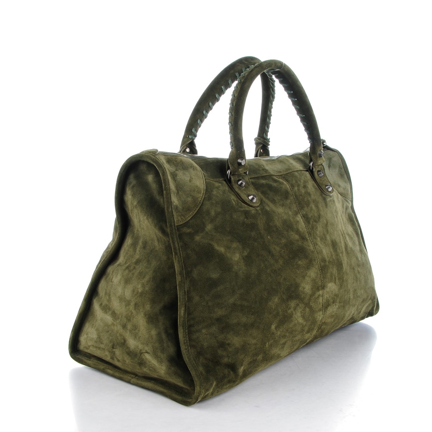 Baby Daim Suede Classic Hardware Work Vert Militaire