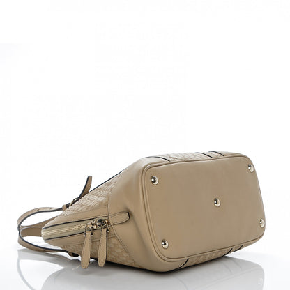 Gucci Microguccissima Small Nice Top Handle Dome Bag Beige 4 of 7