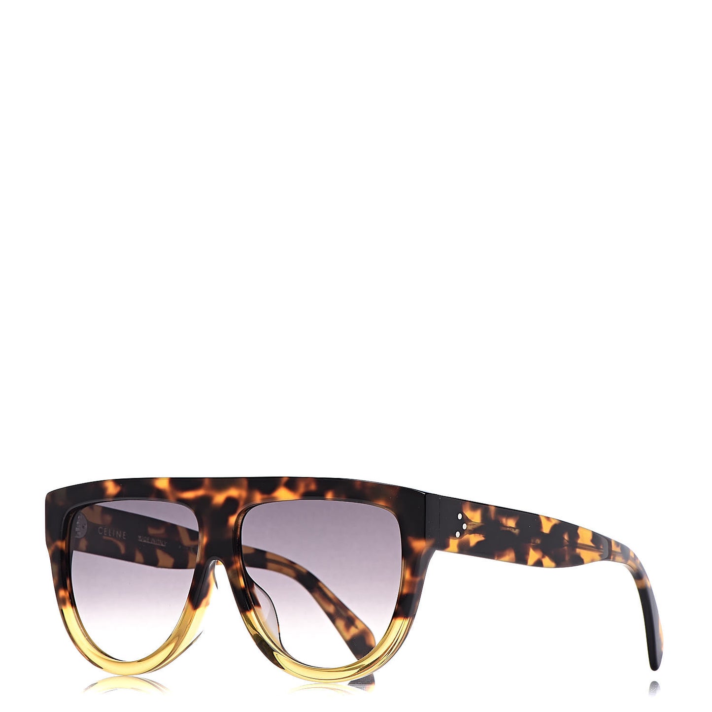 Acetate Aviator Sunglasses CL 40001F Havana