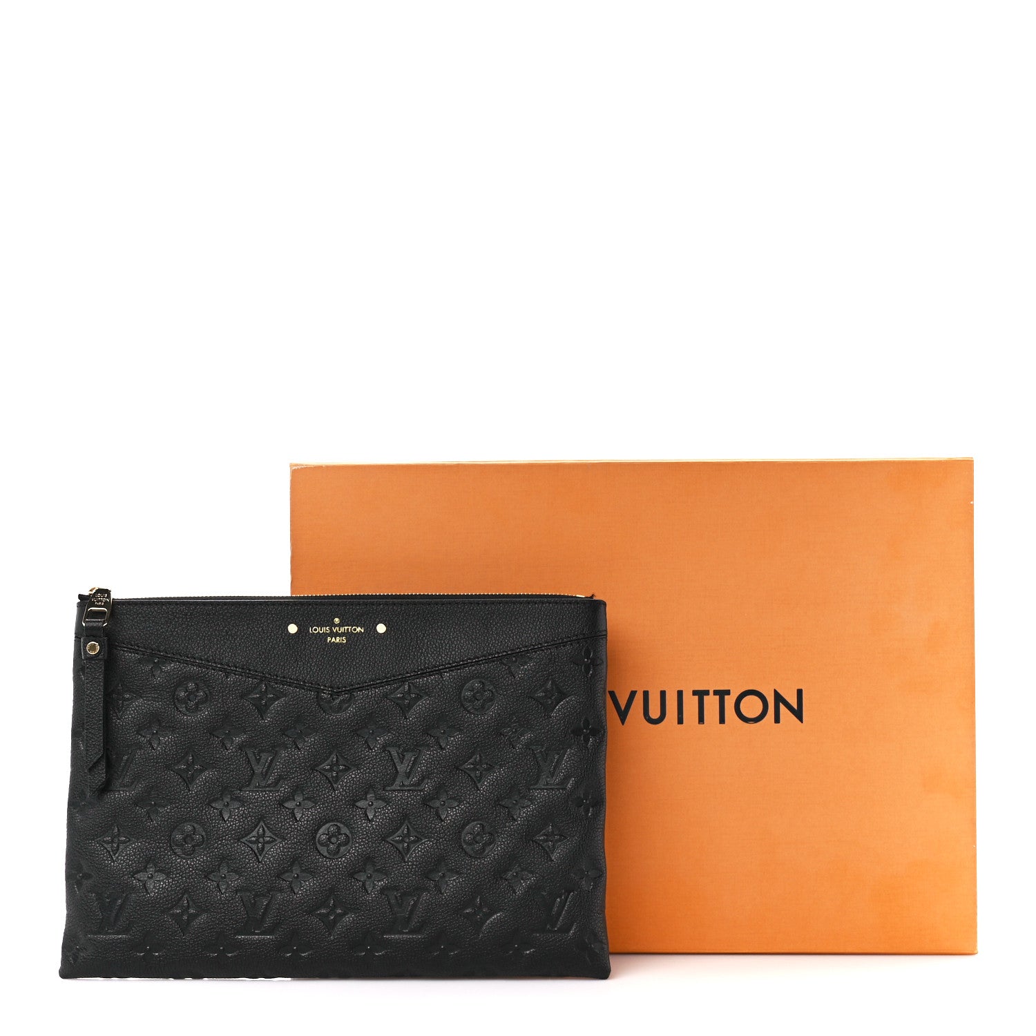 Louis Vuitton Empreinte Daily Pouch Black 11 of 11