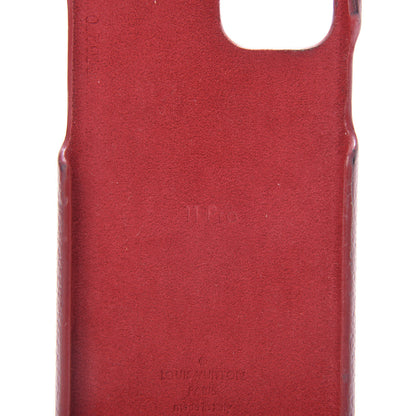 Louis Vuitton Calfskin Monogram iPhone 11 Pro Bumper Scarlet 7 of 13
