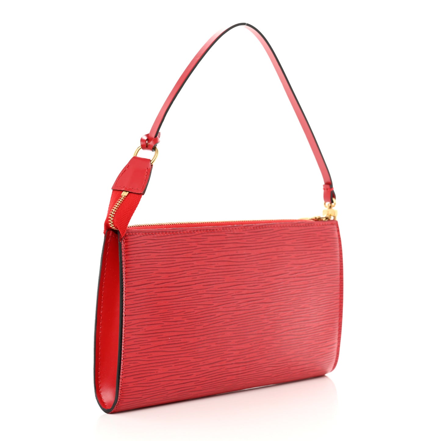 Epi Pochette Accessories 21 Castillan Red