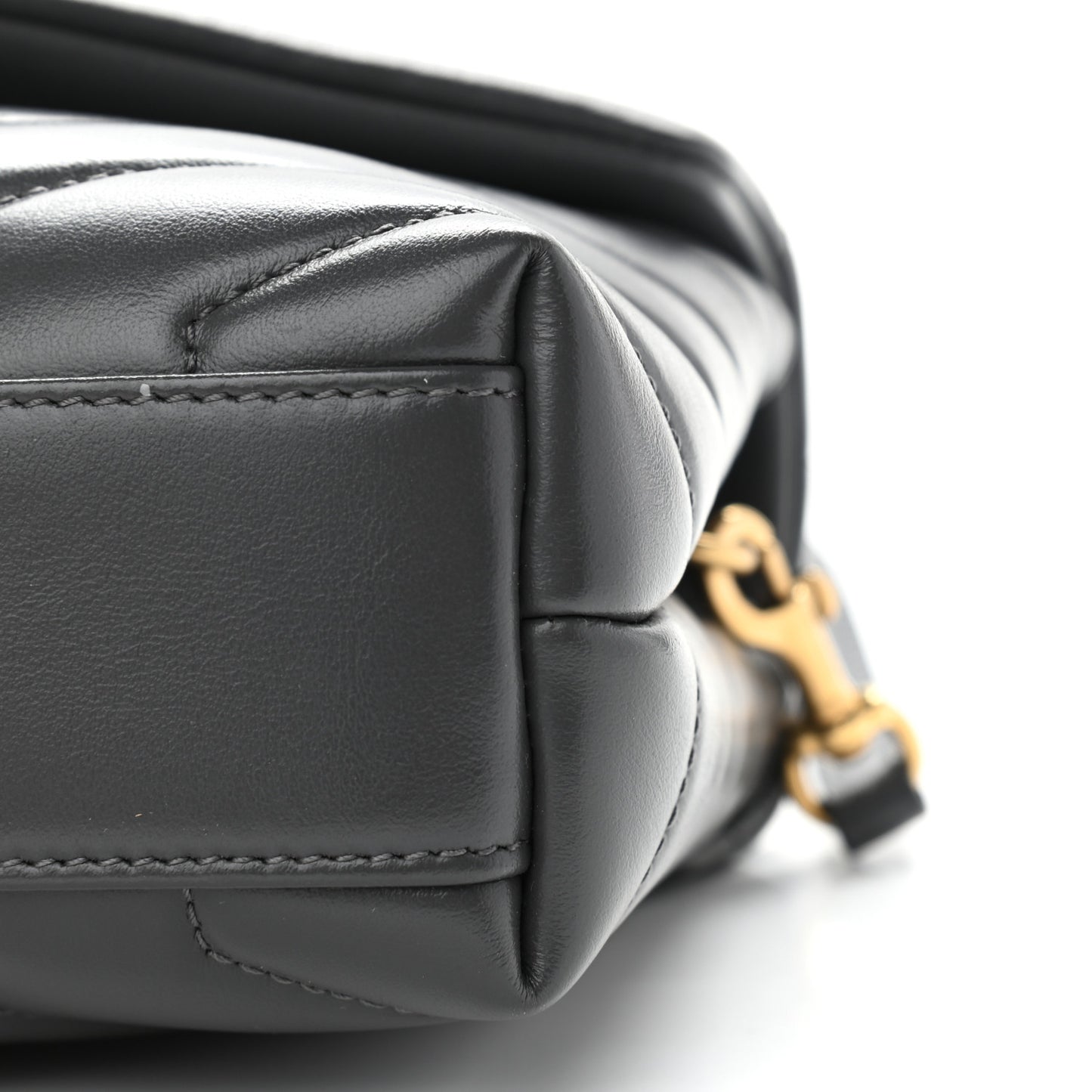 Calfskin Y Quilted Monogram Toy Loulou Crossbody Bag Storm