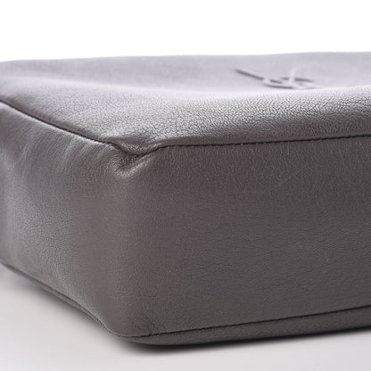Saint Laurent Lambskin Monogram Small Lou Camera Bag Asphalt 8 of 9