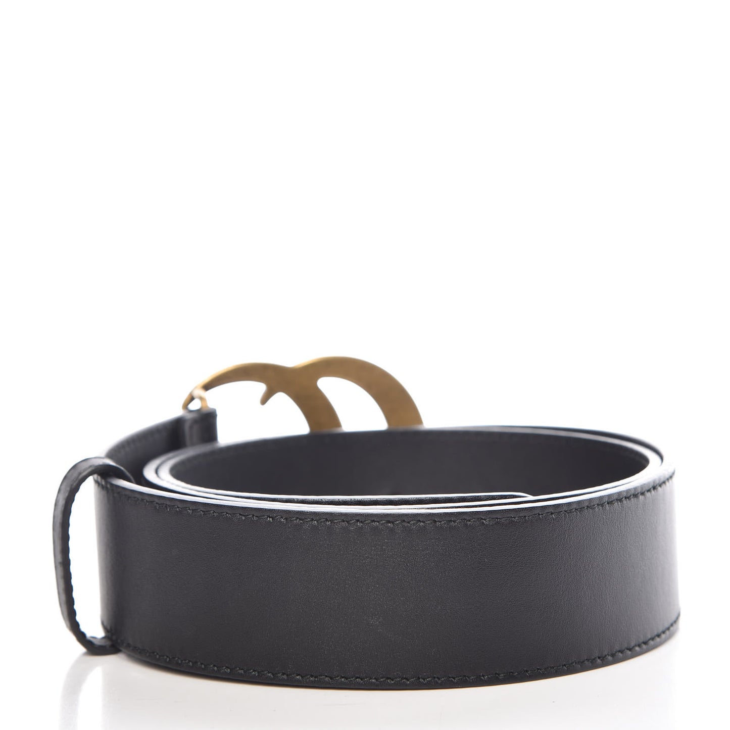 Calfskin Double G 40mm Belt 85 34 Black