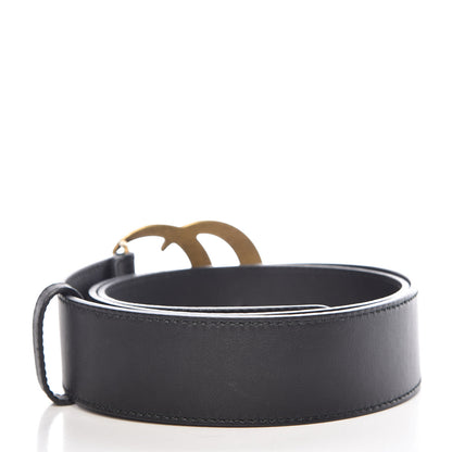 Gucci Calfskin Double G 40mm Belt 85 34 Black 3 of 7