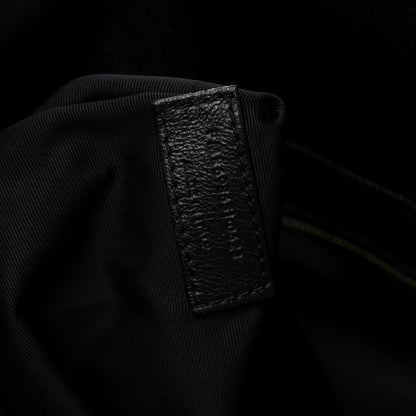 Saint Laurent Lambskin Quilted Maxi Icare Shopping Tote Black 7 of 10
