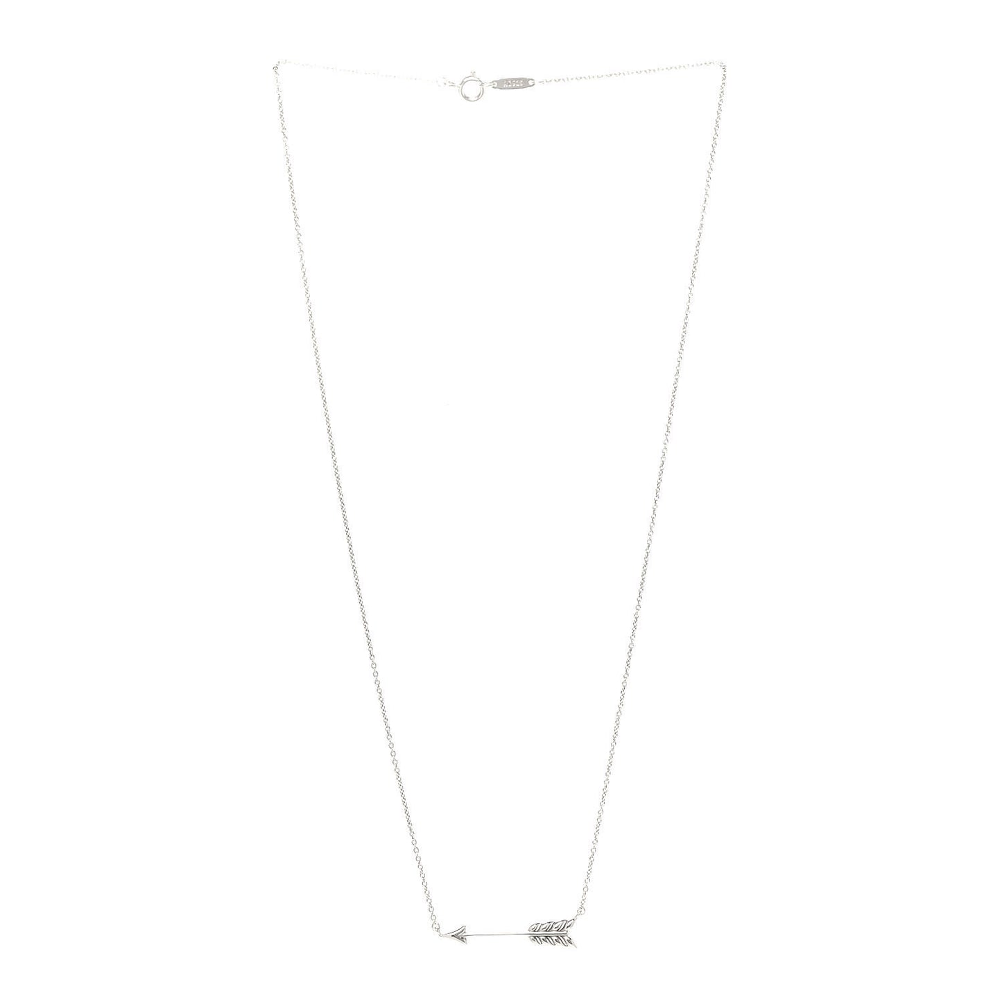 Sterling Silver Paloma's Graffiti Arrow Pendant Necklace