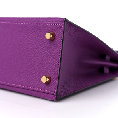 Hermes Epsom Kelly Sellier 25 Anemone 9 of 11
