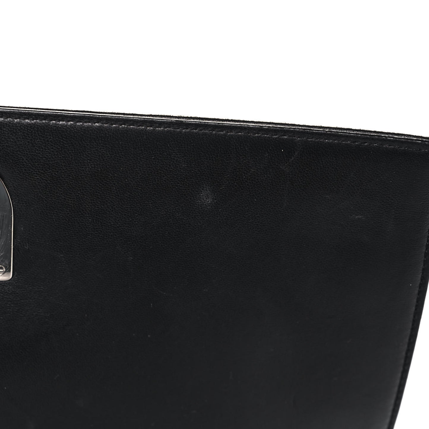 Lambskin Large Diorama Flap Bag Black