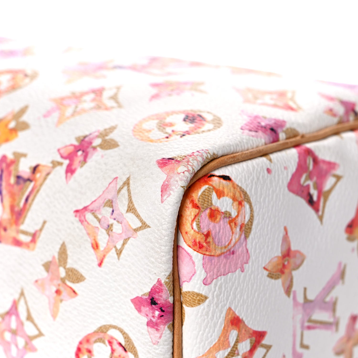 Louis Vuitton Watercolor Aquarelle Speedy 35 White 5 of 27