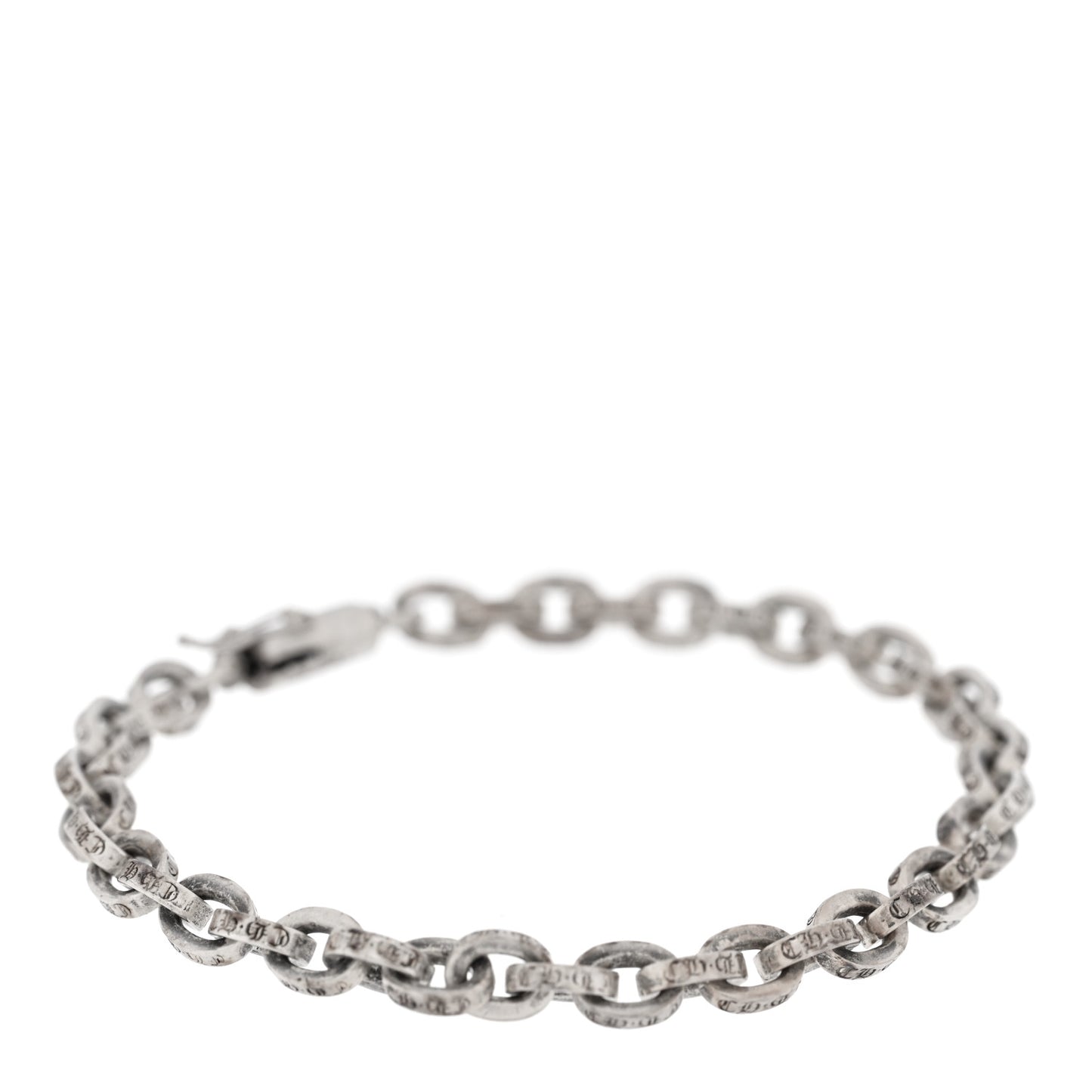 Sterling Silver Paper Chain Bracelet