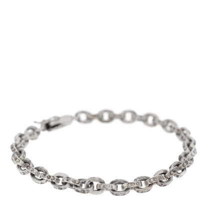 Chrome Hearts Sterling Silver Paper Chain Bracelet 1 of 3