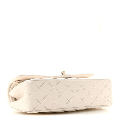 Chanel Caviar Quilted Small Double Flap White 4 of 10