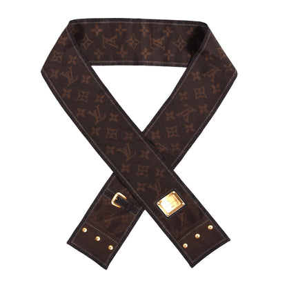 Louis Vuitton Silk Monogram New Denim Bandeau Ebene 1 of 4