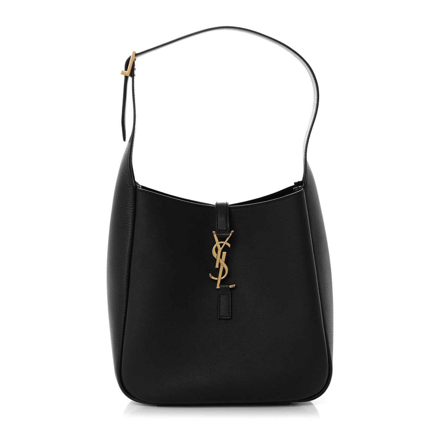 Smooth Calfskin Small Le 5 A 7 Soft Hobo Black