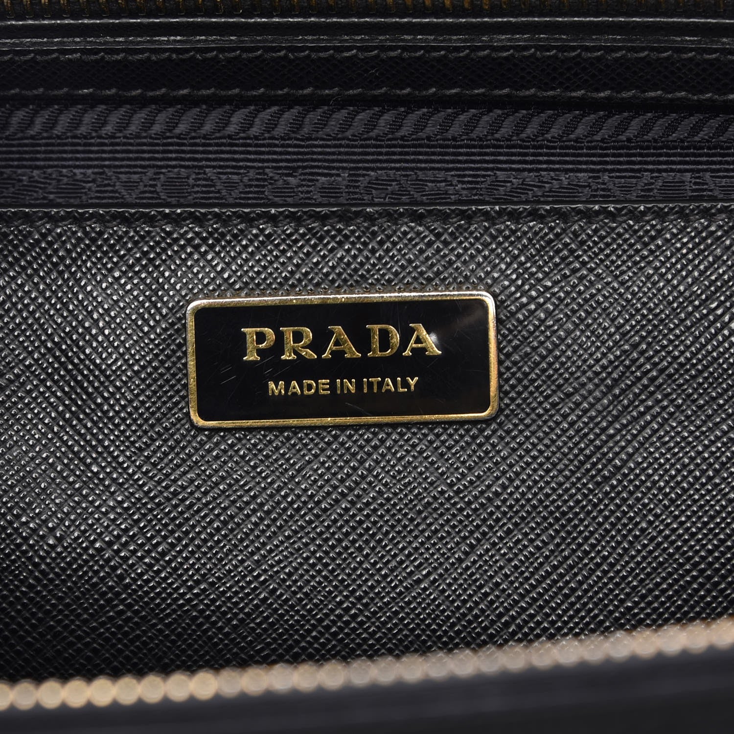 Prada Saffiano Large Galleria Double Zip Tote Black 7 of 8