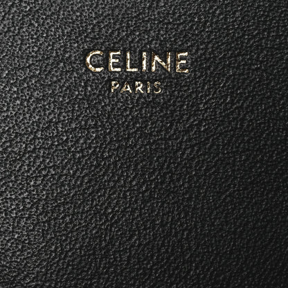 Celine Calfskin Quilted Medium C Bag Black 6 of 11