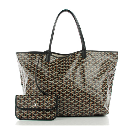 Goyard Goyardine Saint Louis GM Black 1 of 9
