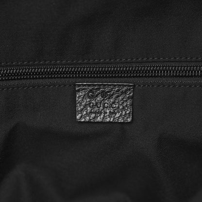 Gucci Denim Monogram Large Duffle Black 6 of 9