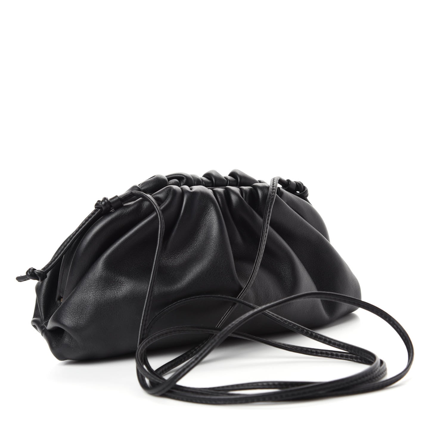 Bottega Veneta Butter Calfskin The Mini Pouch Black 3 of 11