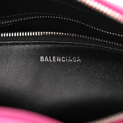 Balenciaga Calfskin XS Triangle Duffle Acid Pink 6 of 11