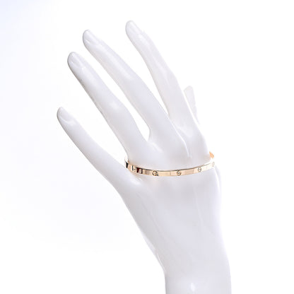 Cartier 18K Yellow Gold Small LOVE Bracelet 17 2 of 5