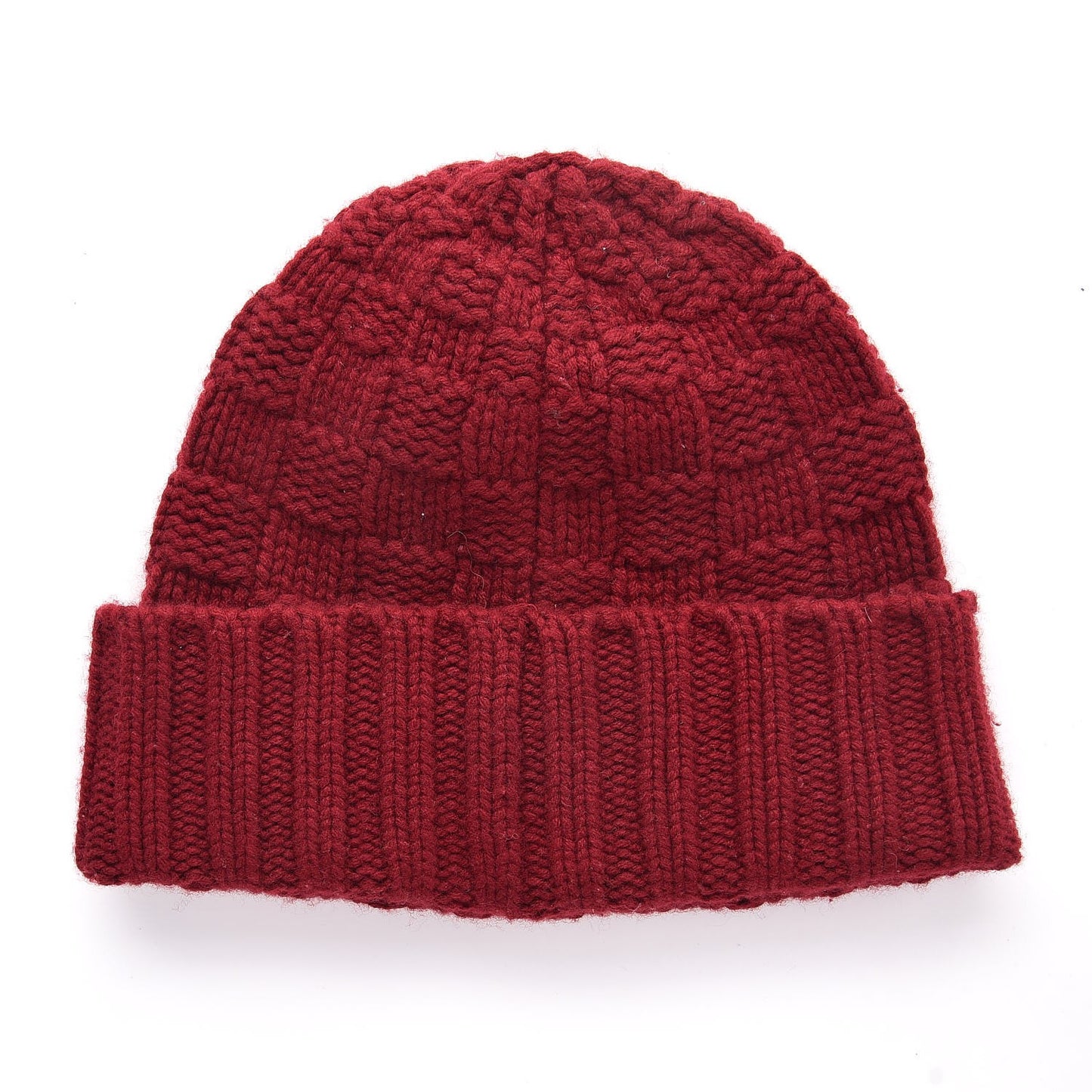 Cashmere Damier Helsinki Beanie Hat