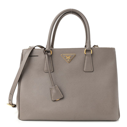 Prada Saffiano Medium Galleria Double Zip Tote Argilla 1 of 15