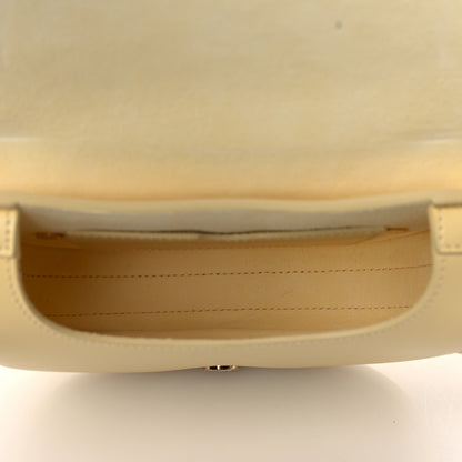 Christian Dior Box Calfskin Small Bobby Flap Pale Yellow 4 of 5