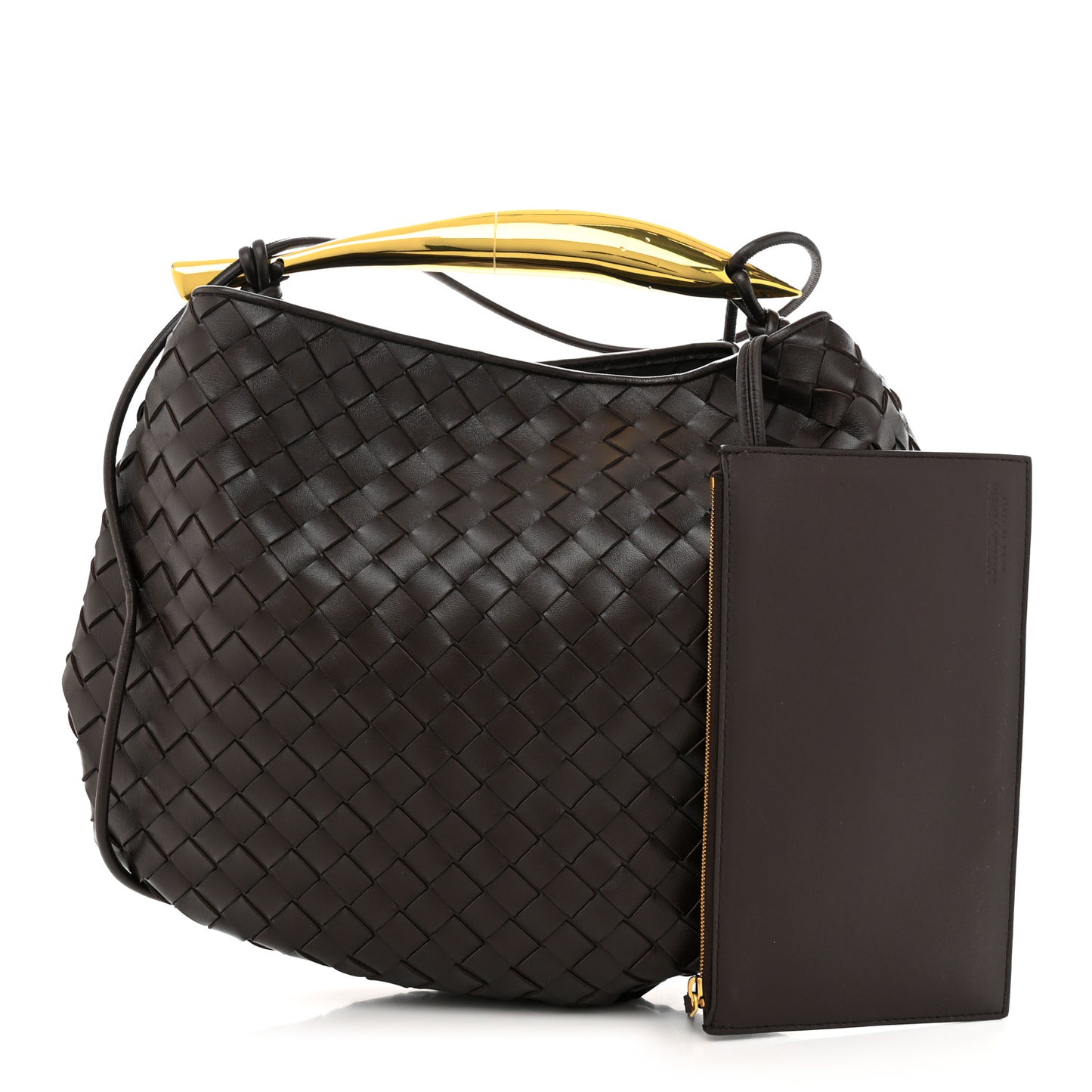 Nappa Intrecciato Medium Sardine Bag Fondant