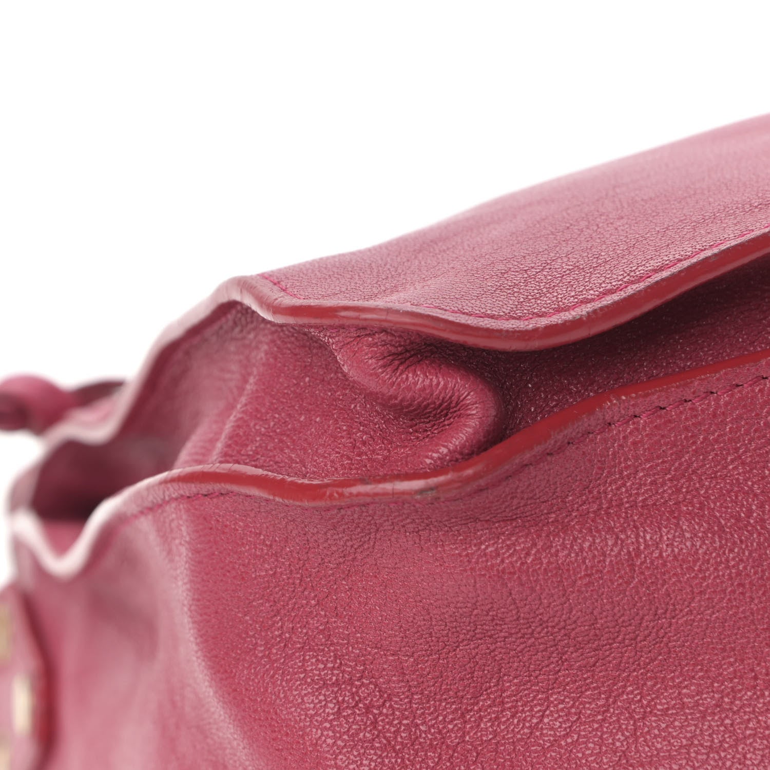 Proenza Schouler Lambskin Medium PS1 Satchel Raspberry 13 of 16