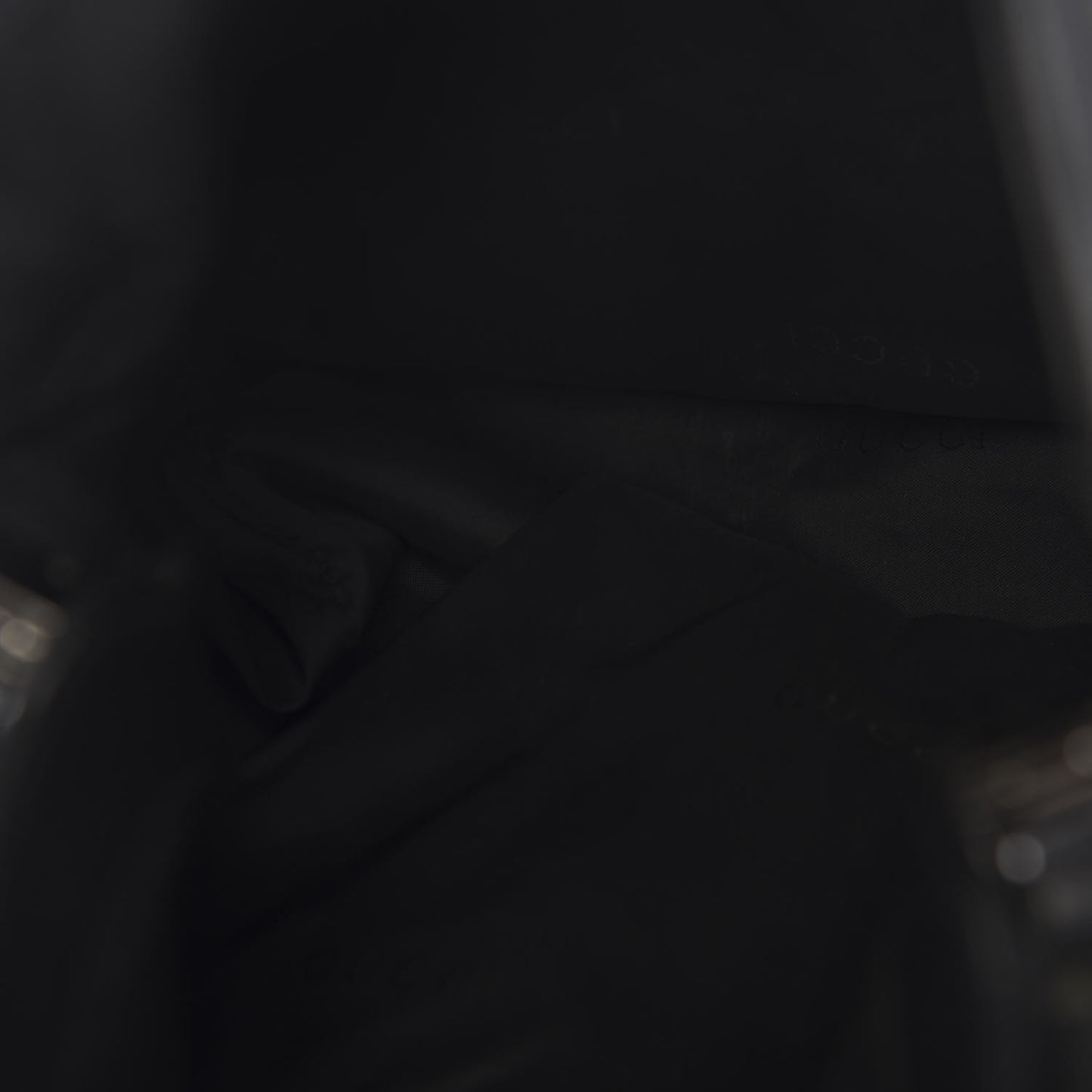 Nylon Shoulder Bag Black