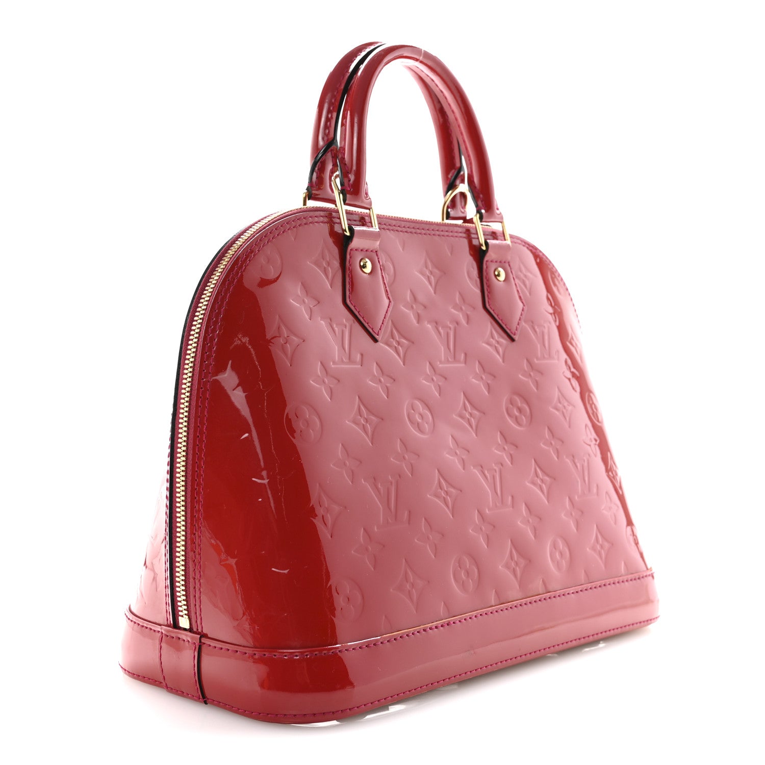 Louis Vuitton Vernis Alma PM Rose Indien 3 of 13