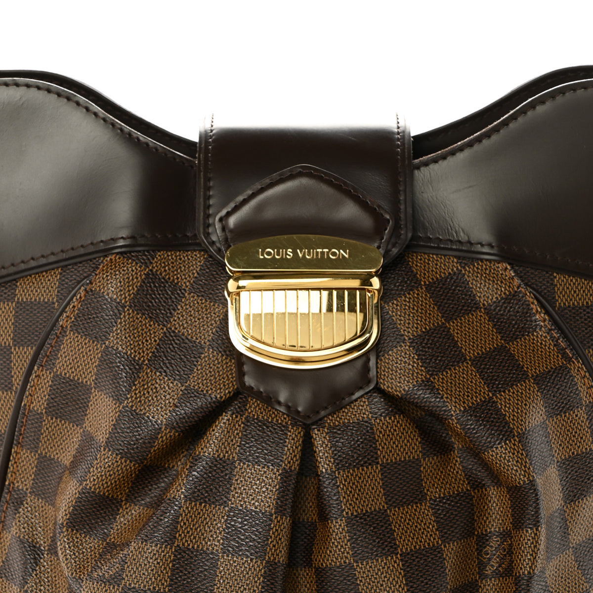 Louis Vuitton Damier Ebene Sistina MM 7 of 9