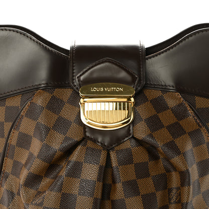 Louis Vuitton Damier Ebene Sistina MM 7 of 9