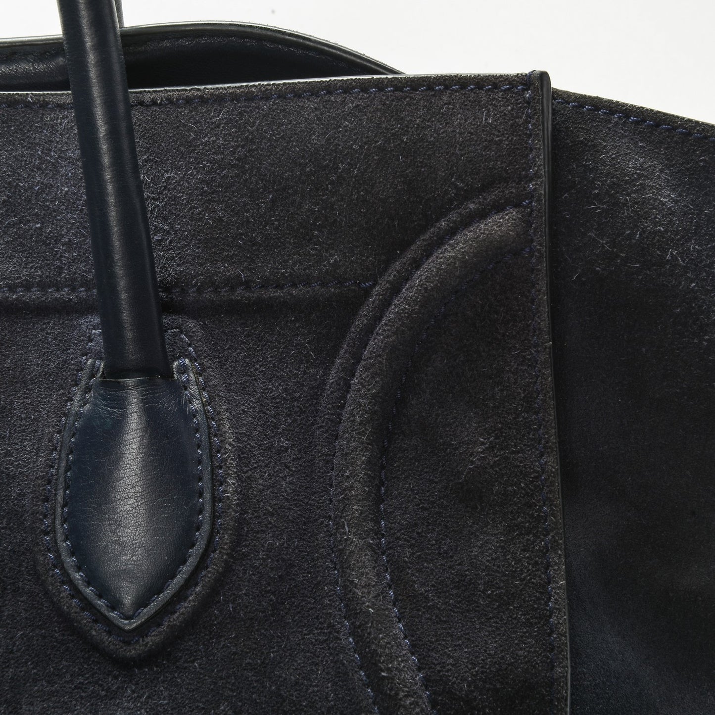 Suede Large Phantom Luggage Midnight