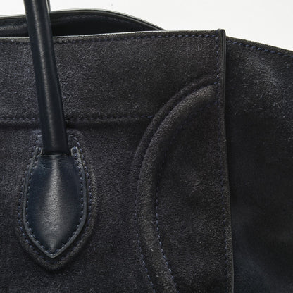 Celine Suede Large Phantom Luggage Midnight 16 of 17