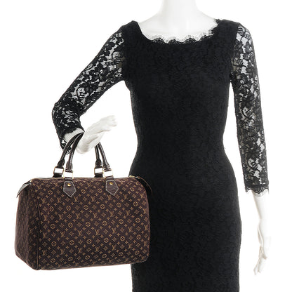 Louis Vuitton Mini Lin Speedy 30 Ebene 2 of 7