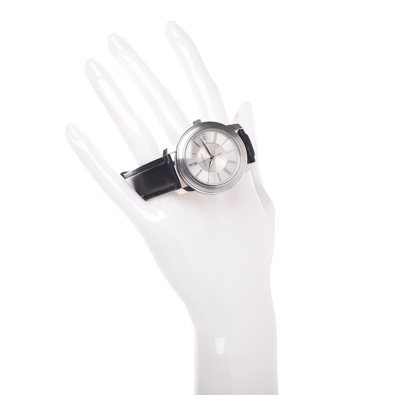 Tiffany Stainless Steel Calfskin 37mm Mark Resonator Automatic Watch 2 of 8