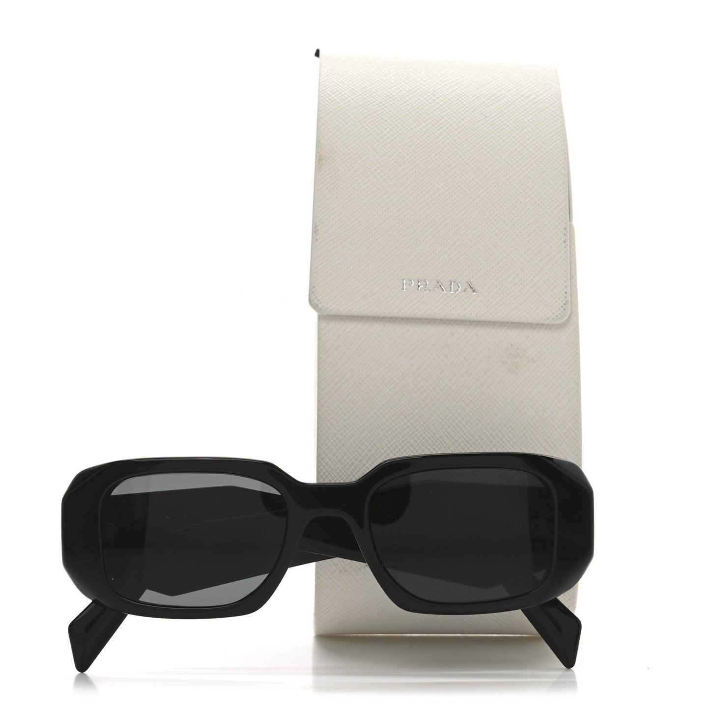 Acetate Symbole Sunglasses SPR 17W Black