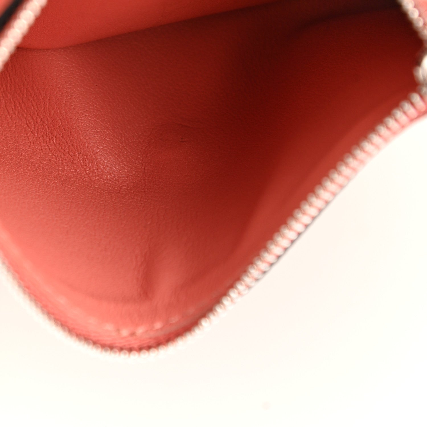 Loewe Pebble Grain Calfskin Anagram Small Vertical Wallet Pink Tulip 8 of 9