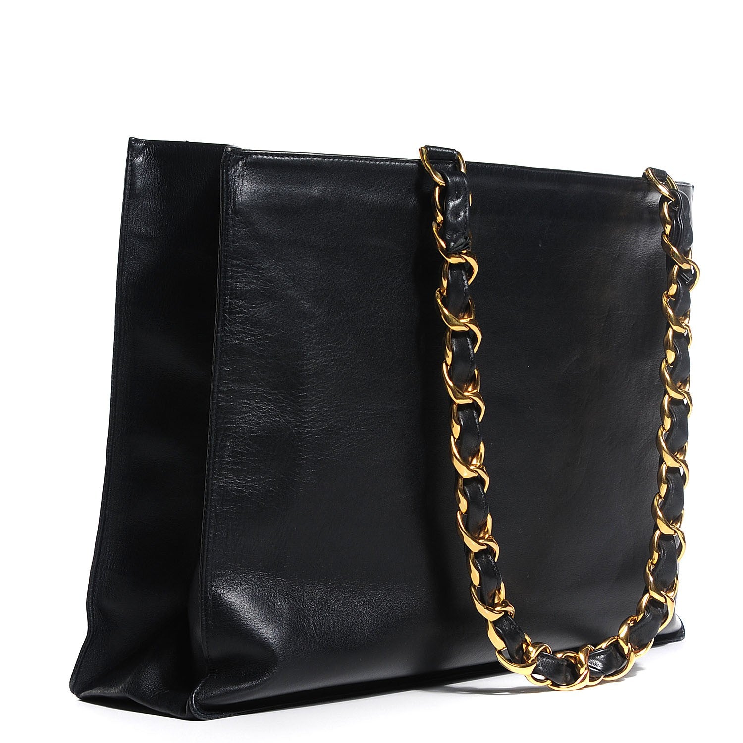 Chanel Lambskin Jumbo Shoulder Bag Black 3 of 8