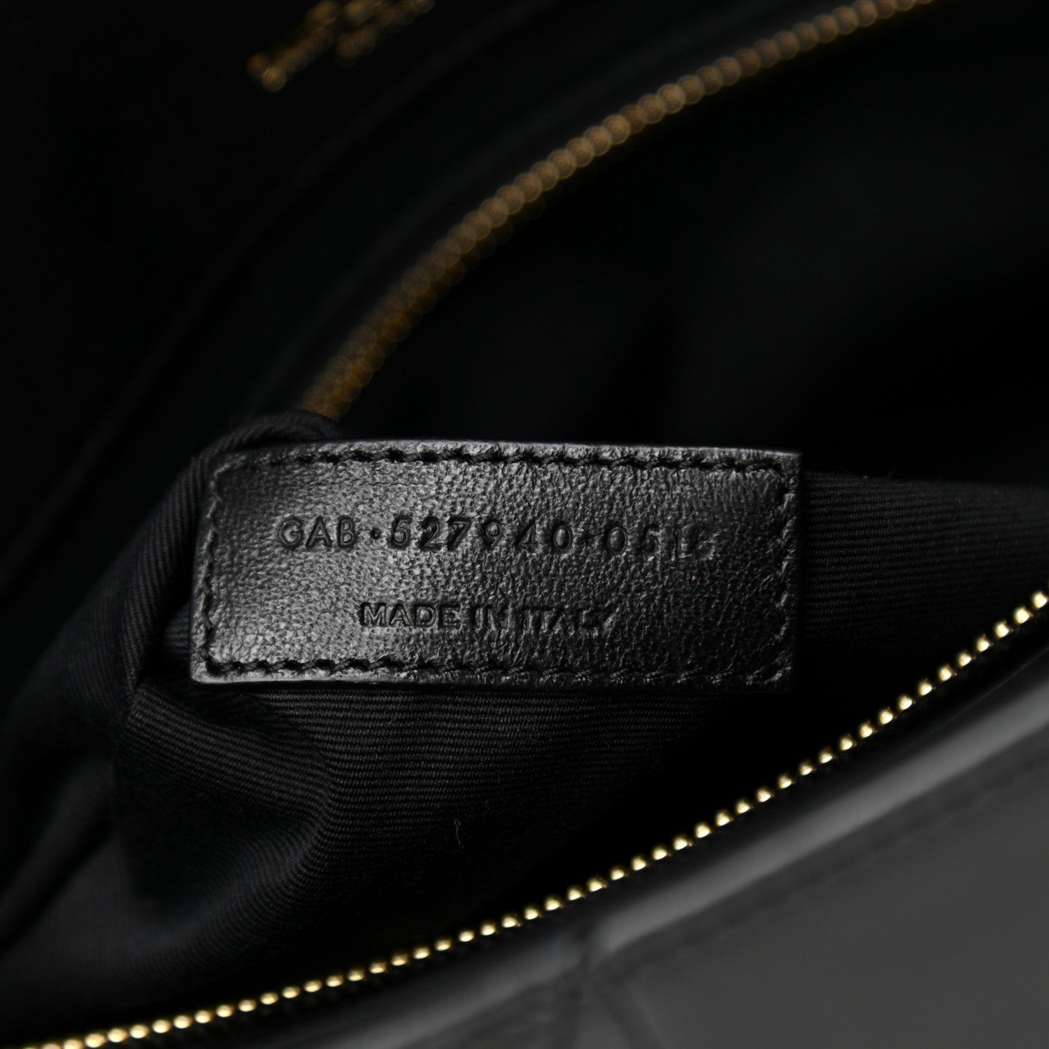 Saint Laurent Lambskin Patchwork Monogram Large Jamie Black 8 of 13
