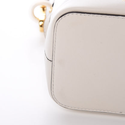 Fendi TPU FF Vitello Grace F is Fendi Mini Mon Tresor Bucket Bag White 12 of 12