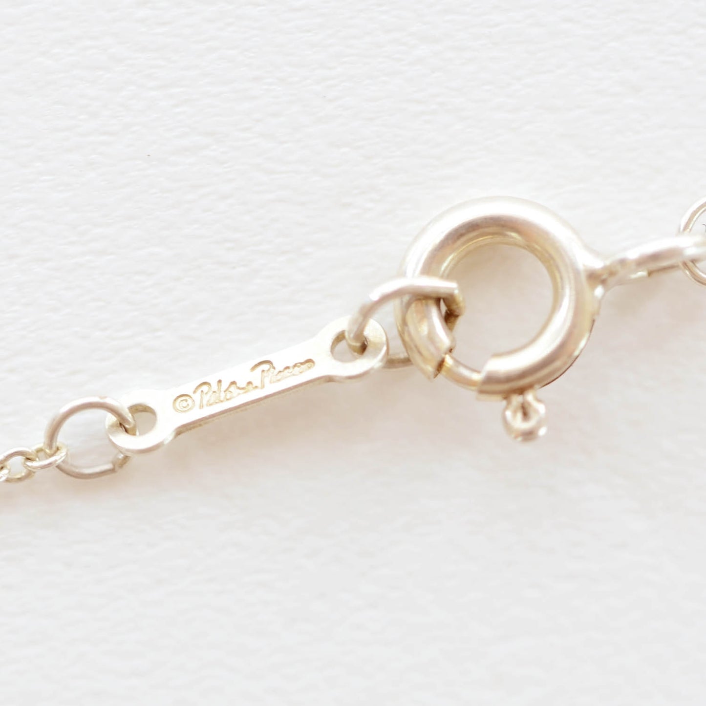 Sterling Silver Paloma Picasso Loving Heart Pendant Necklace