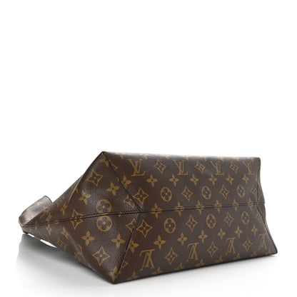 Louis Vuitton Monogram Flower Hobo Black 4 of 6
